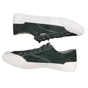 HUF Skateboard Green Suede Sneakers,Men's 13